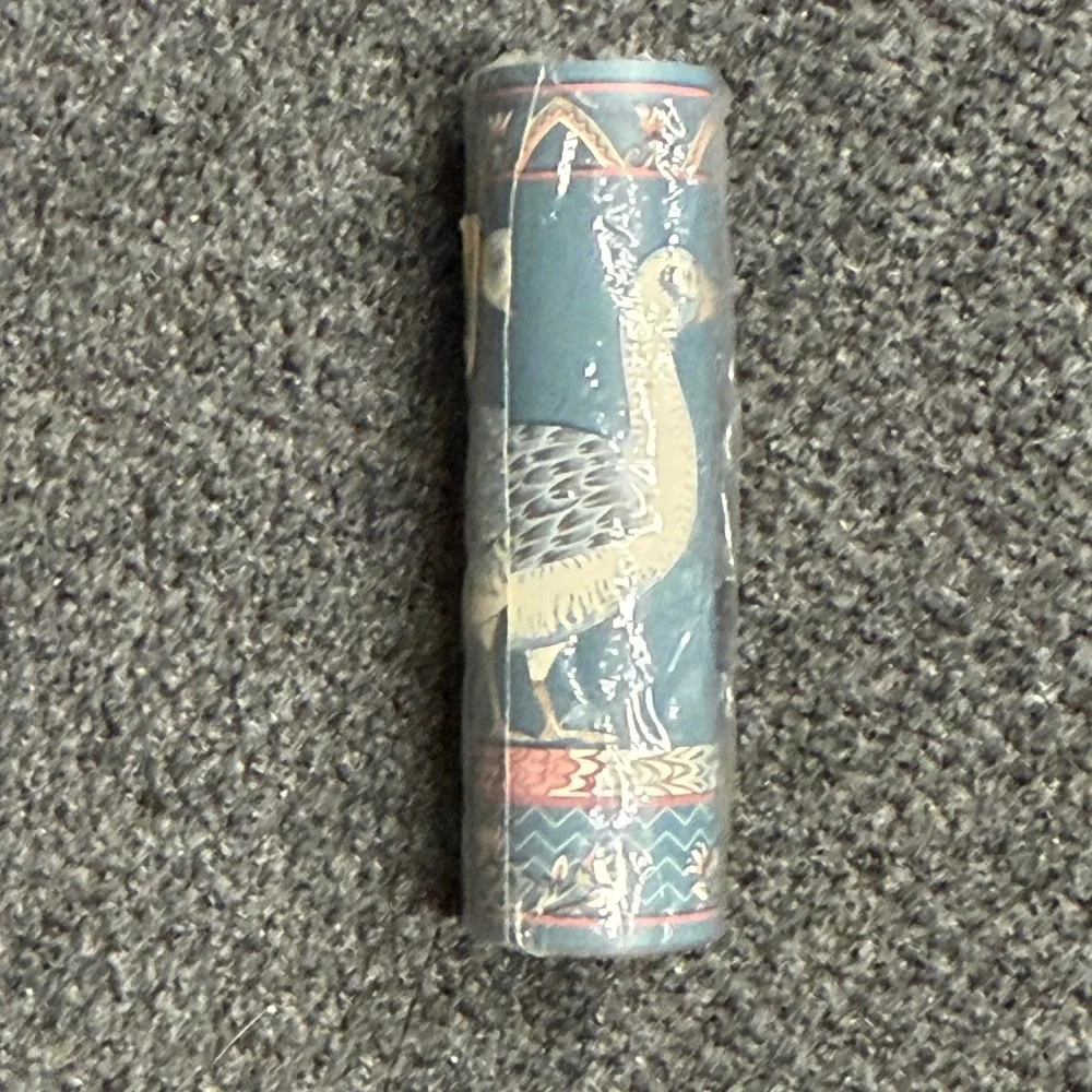 Vintage Country Geese Wallpaper Border Blue Farmhouse Bird Motif Roll